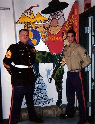 GySgt Hillestad and Sgt Fox RSS WEST Co