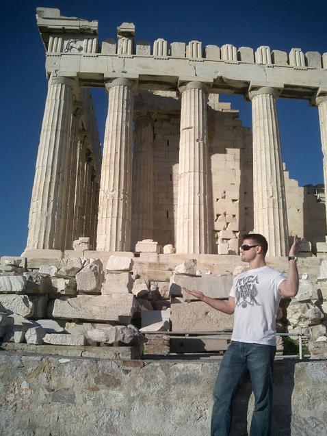 Todd Fox @ The Parthenon in Athens
