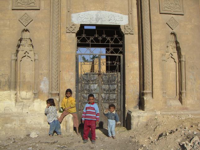 KIDS in CITY OF THE DEAD CAIRO EGYPT by Todd Fox