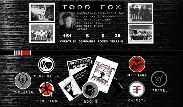 Todd Fox Podcasts Security Black Belt Champion BJJ Marine SWAT Author